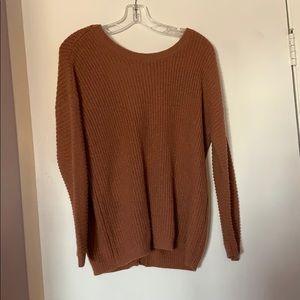 Forever 21 open back sweater